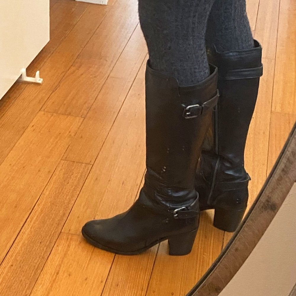 Frye Tall Boots with Slim Calves -- Size 9